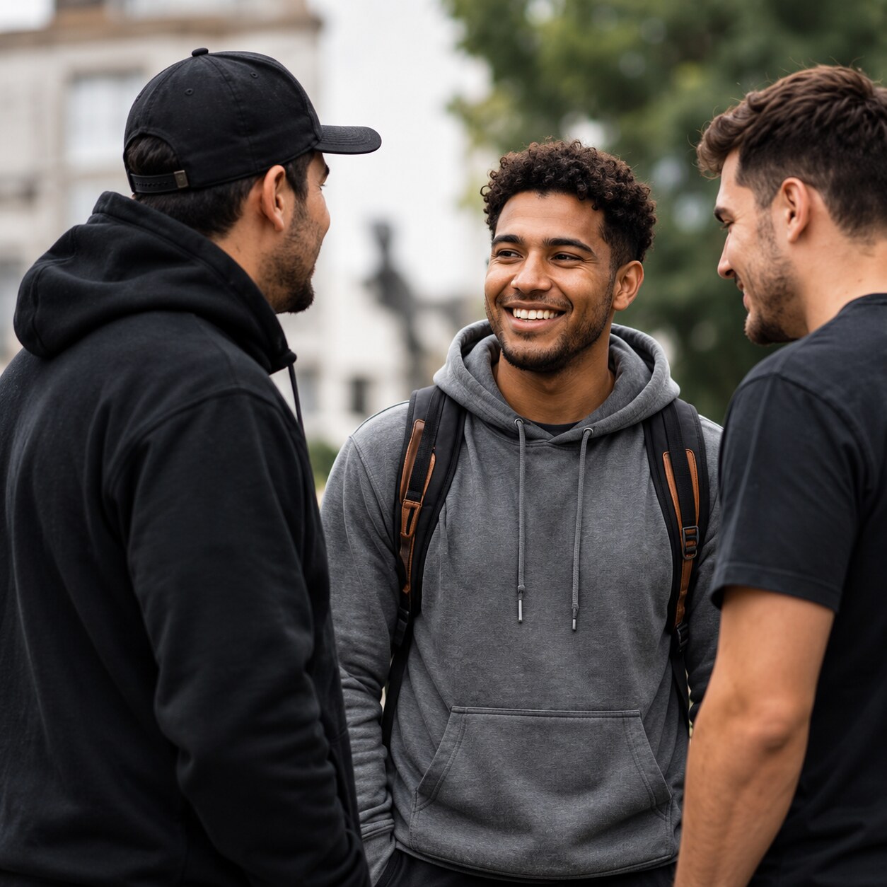 Men connecting through peer support and community